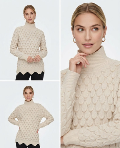 Maglione donna collo - a,