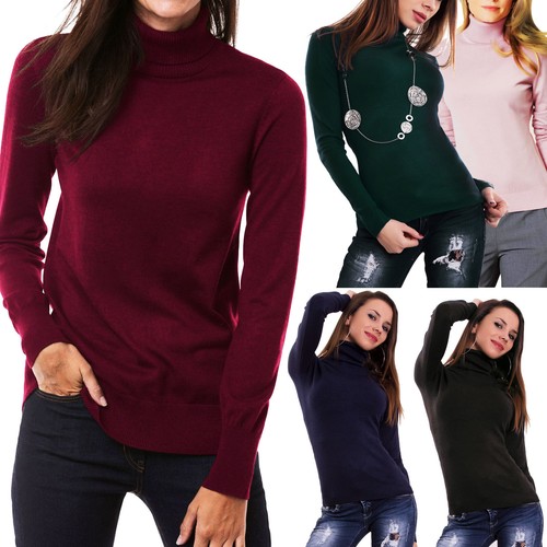 Maglione donna lupetto