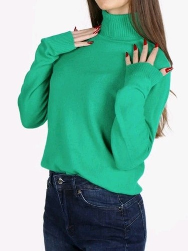Dolcevita donna verde - dolcevita,