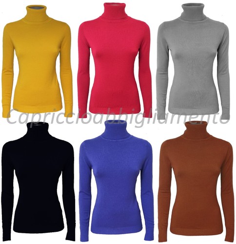 Maglione donna collo alto - donna,