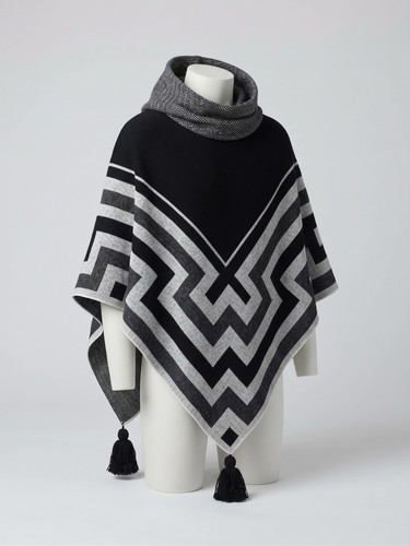Alpaca mantella poncho - , donna