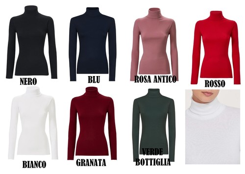 Dolcevita donna collo alto - dolcevita,