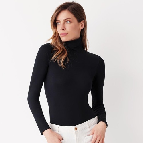 Dolcevita donna cotonella - dolcevita,