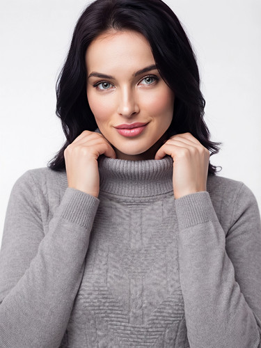 Maglione donna dolcevita - maglione,